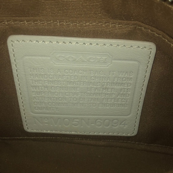 Coach Canvas and Leather Logo Pochette - Picture 5 of 8